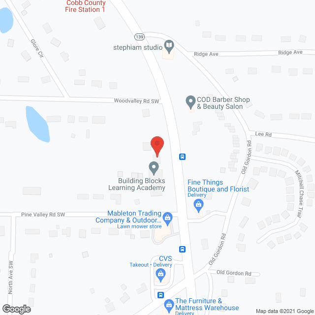 B and E Personal Care Home in google map