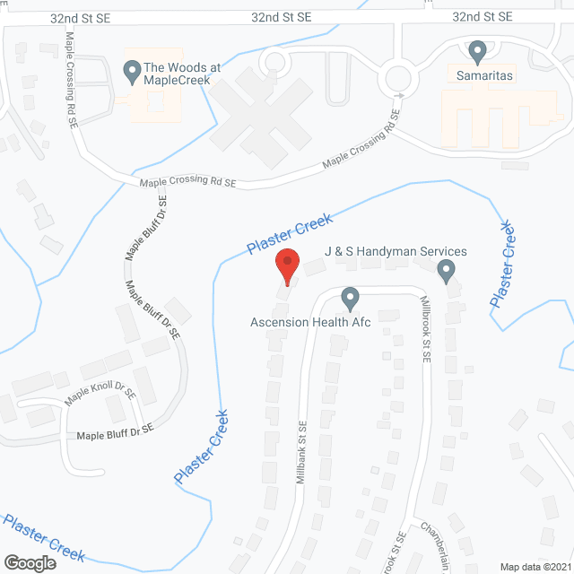 Ascension Health III Afc in google map
