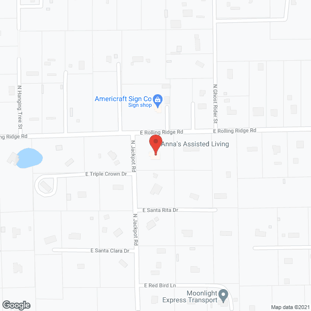 Anna's Assisted Living LLC in google map