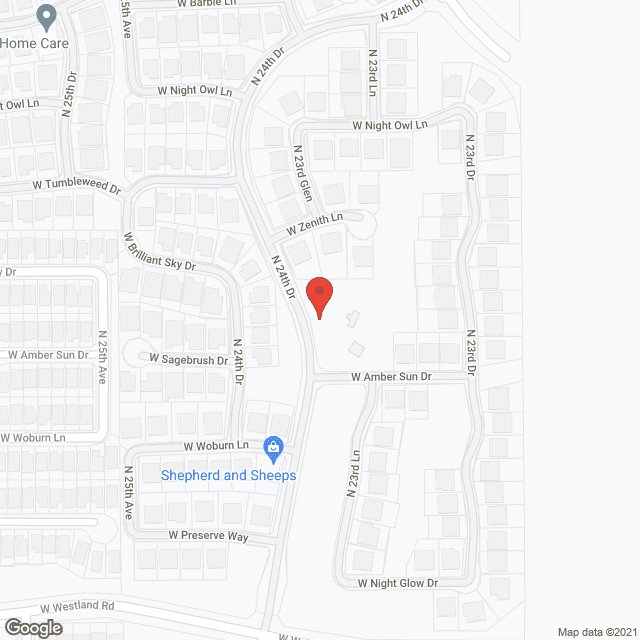 Amber Hills Assisted Living LLC in google map