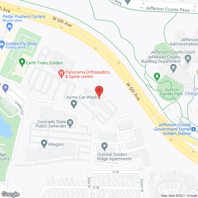 Accel At Golden Ridge Center in google map