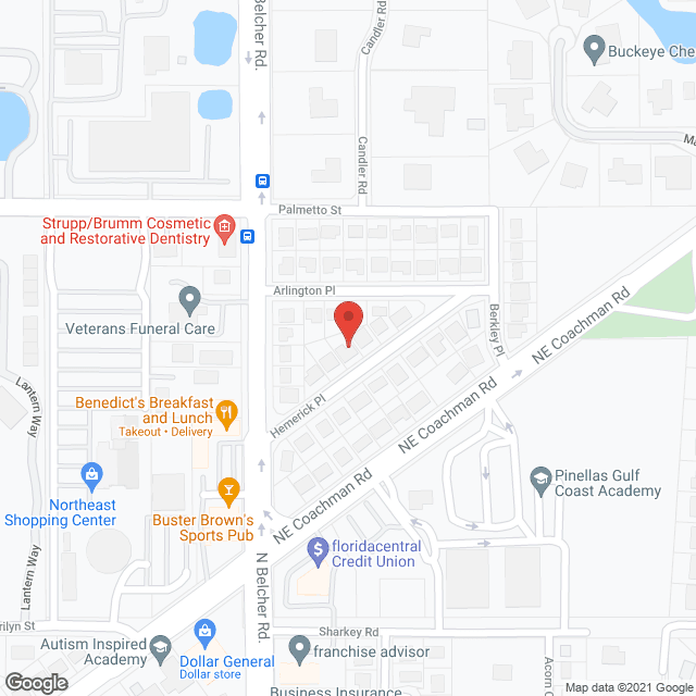 Amada Senior Care Greater Clearwater, FL in google map