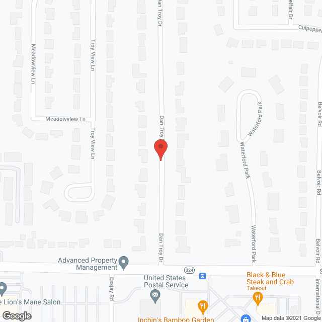 B&C United Home Care in google map