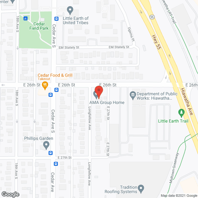 AMA Group Home in google map