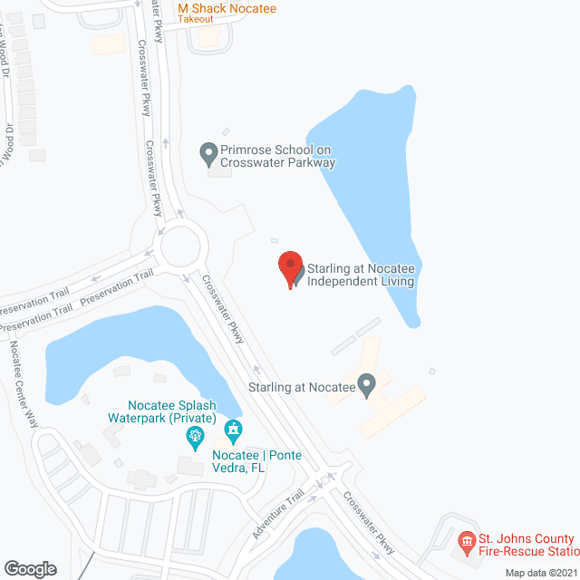 Starling at Nocatee Independent Living -DUPLICATE in google map