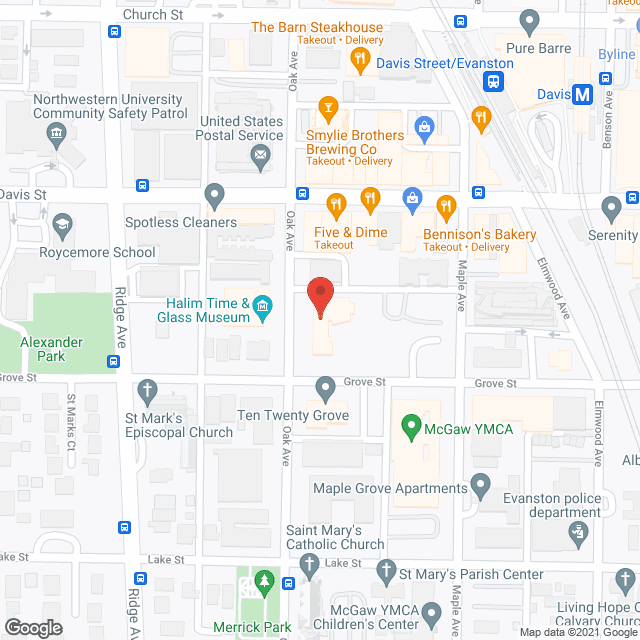Museum Residences on Oak (Fall 2020) in google map