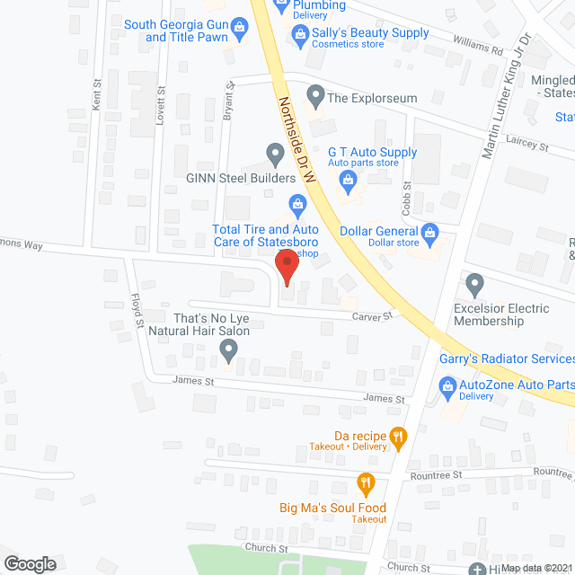 A Place Called Holmes in google map