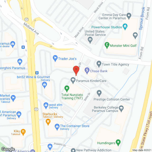 Homewatch Caregivers of Paramus in google map