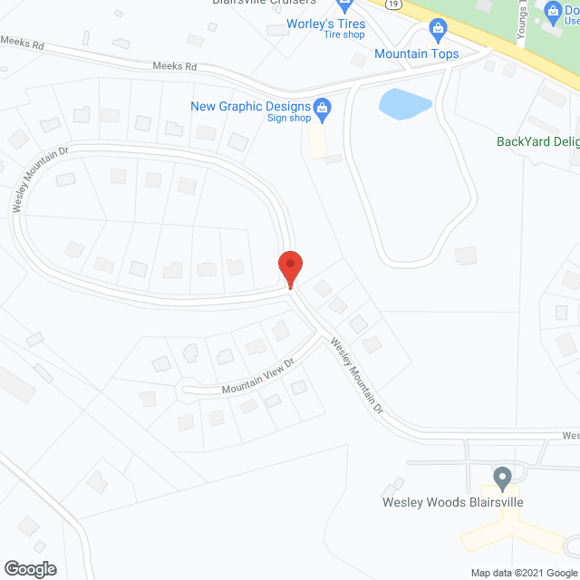 Simpson Estates in google map