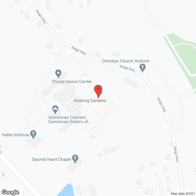 Dowling Gardens in google map