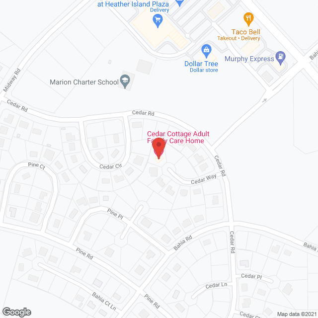 Adult Family Care in google map