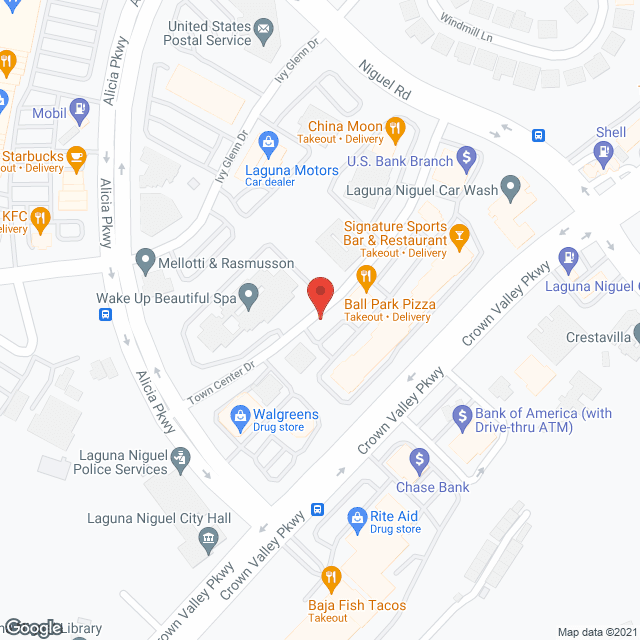 Nu Care Laguna Niguel in google map