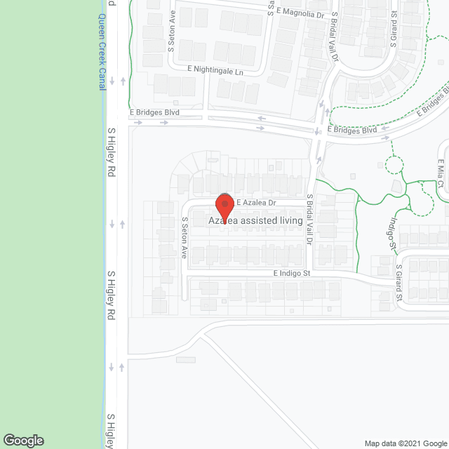Azalea Assisted Living in google map