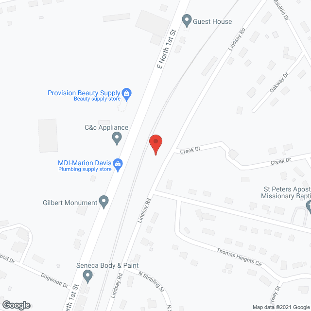 ComForCare Home Care of Anderson in google map
