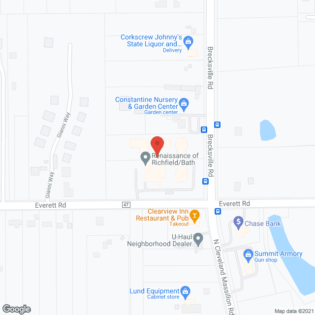 Renaissance Assisted Living in google map