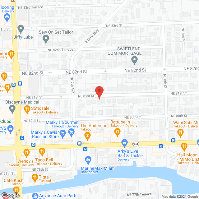 Interim Healthcare - Miami, FL in google map