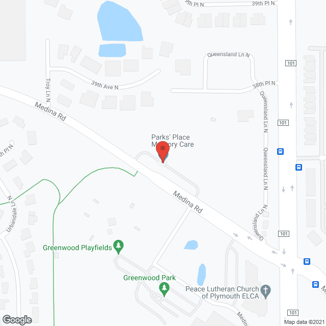 Parks Place Memory Care in google map