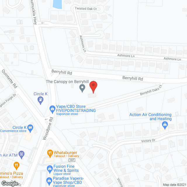 Arcadia Senior Living Pace in google map