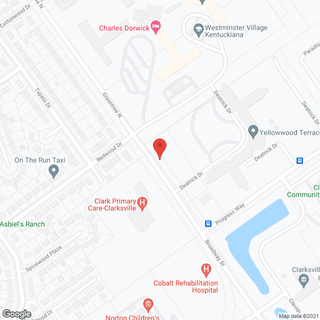 Westminster Village Kentuckiana in google map