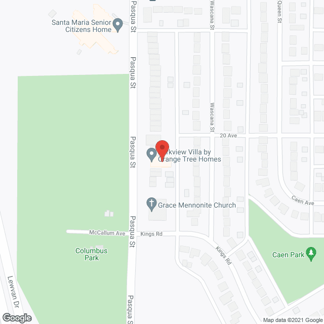 Park View Long Term Care Home in google map