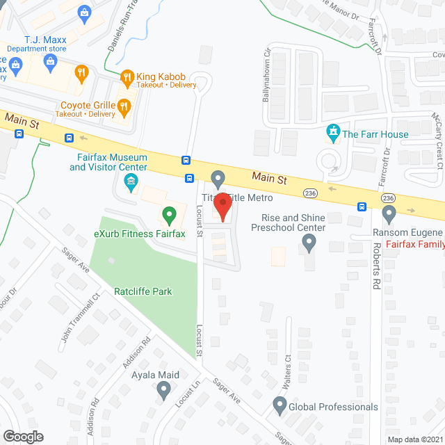 Capital Home Care in google map