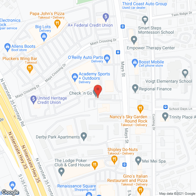 Amada Senior Care- Round Rock, TX in google map