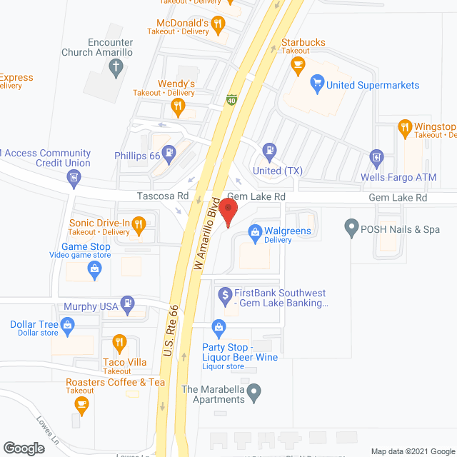 Visiting Angels - Amarillo, TX in google map
