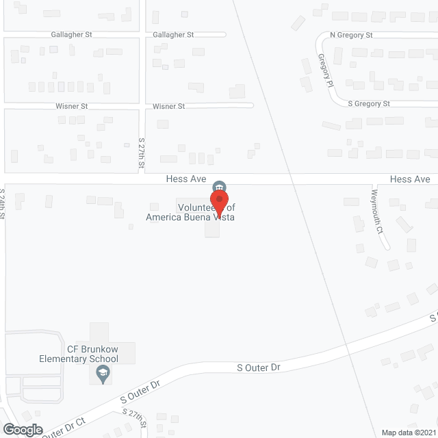 Buena Vista Senior Communit in google map