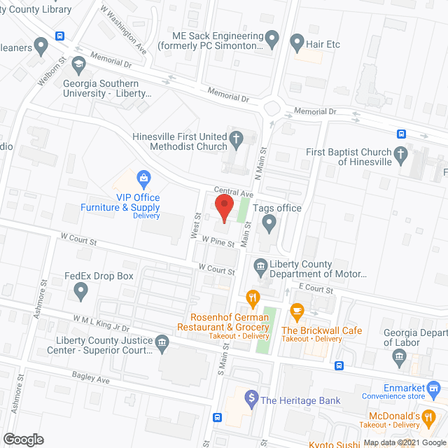 Serenity Home Care Services in google map
