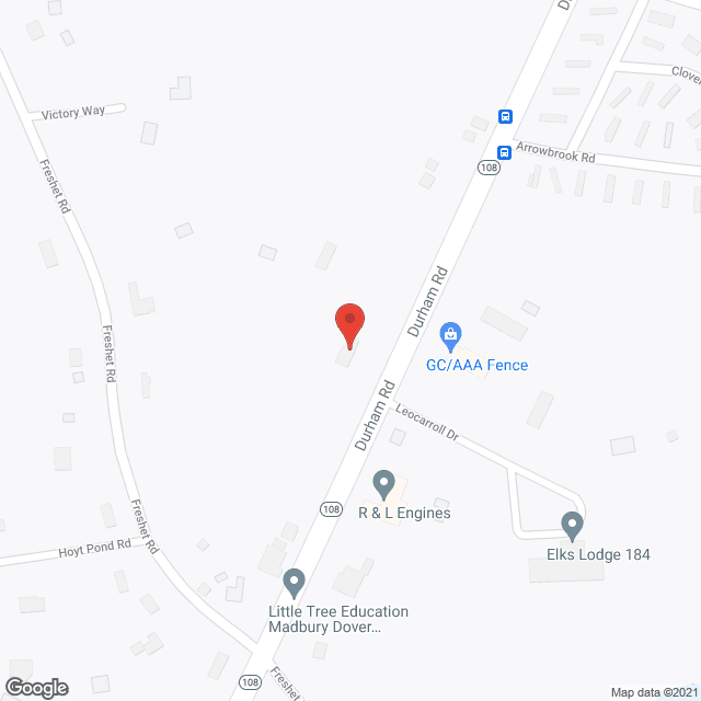 Johnson Creek Village in google map