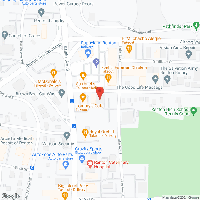 Hyatt Adult Day Home Care in google map