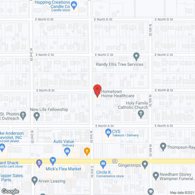 Hometown Home Helpers - Gas City in google map