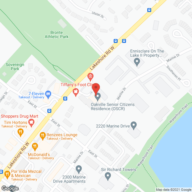 Oakville Senior Citizens Residence-Tower 2 in google map