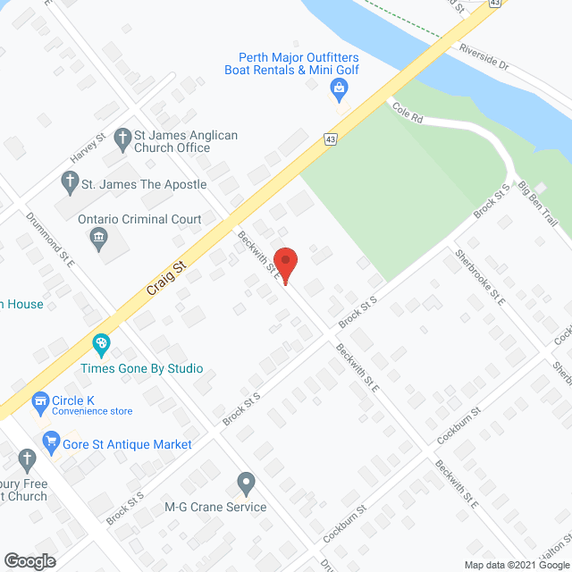 Senior Apartment Perth in google map