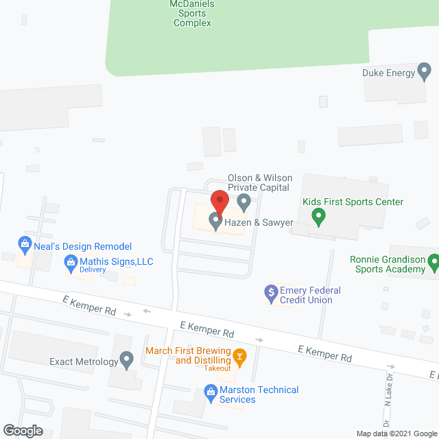 FirstLight Home Care of Cincinnati in google map