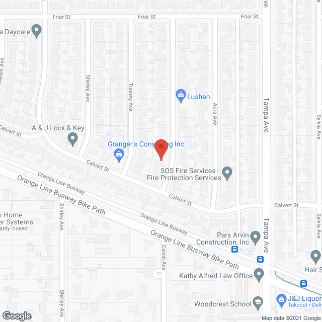 Calvin Estates in google map