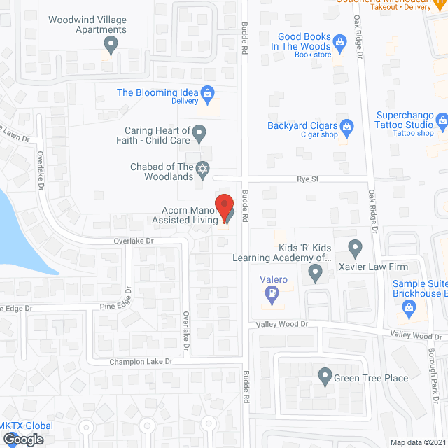 Acorn Manor Assisted Living in google map