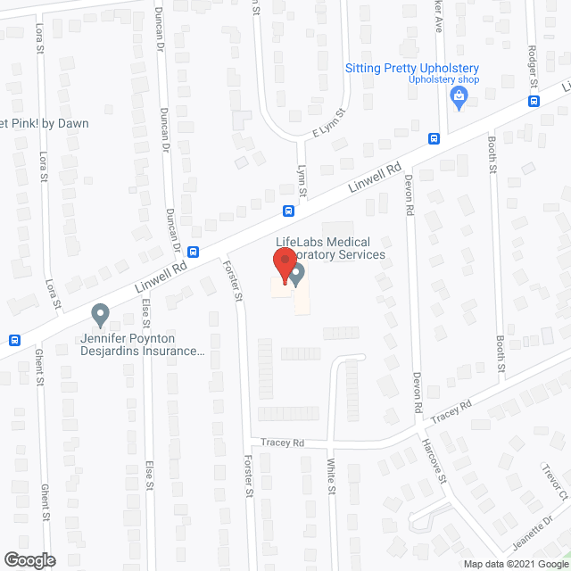 Bayshore Home Health St. Catharines in google map