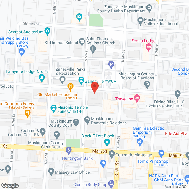 Pollock Apartments in google map