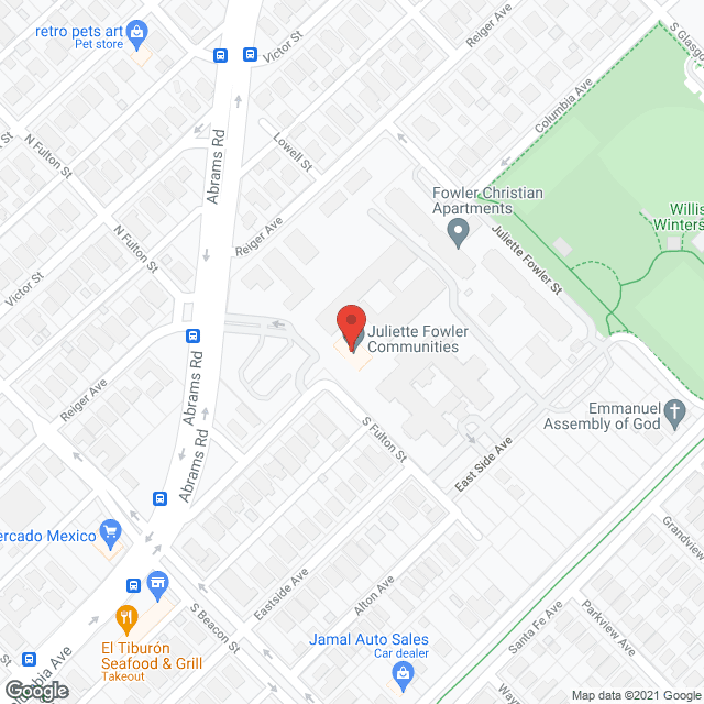 Pearl Nordan Care Center-Assisted Living in google map