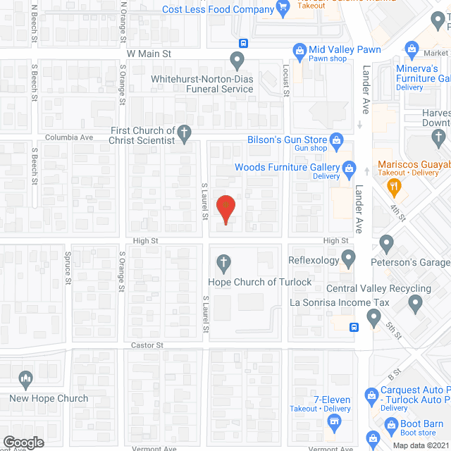 Trinity Valley Care in google map