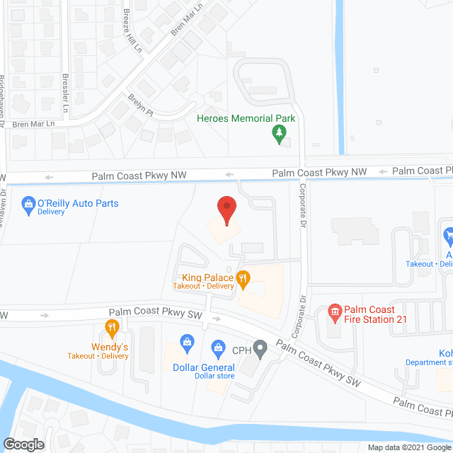 Artis of Palm Coast in google map