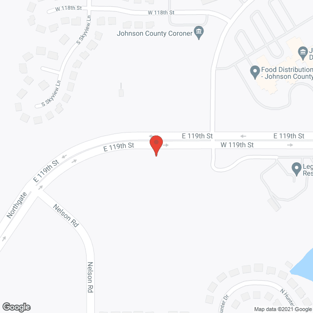 Legacy Senior Residences of Olathe KS in google map