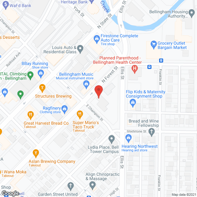Eleanor Apartments in google map