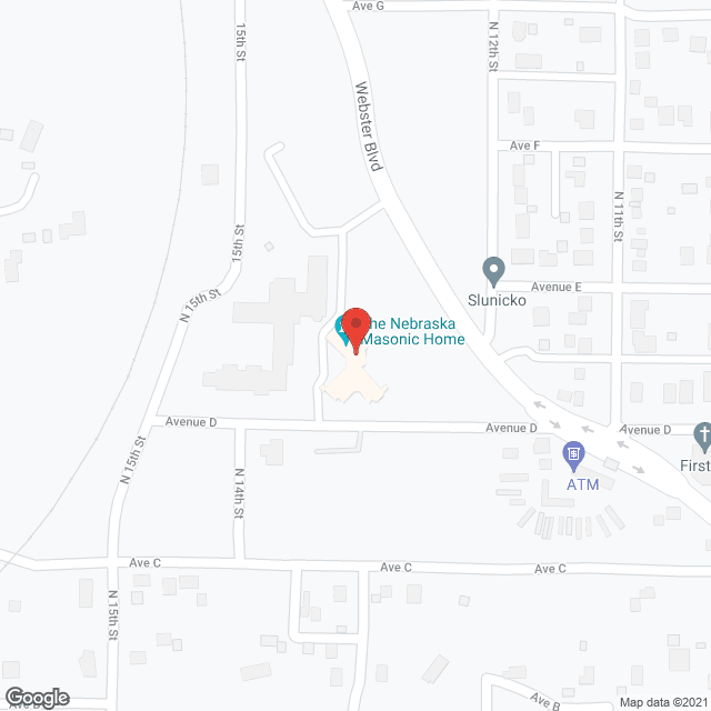 The Nebraska Masonic Home in google map