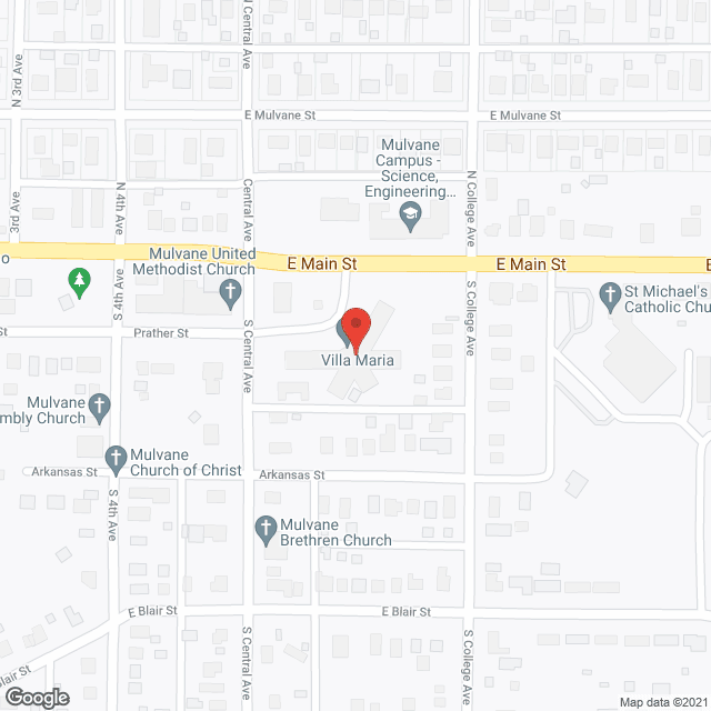 Villa Maria in google map