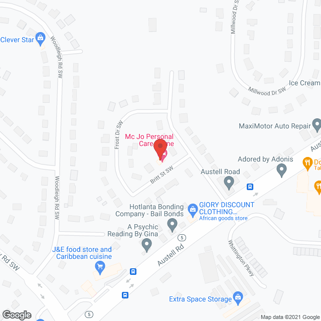 Mcjo Personal Care Home in google map