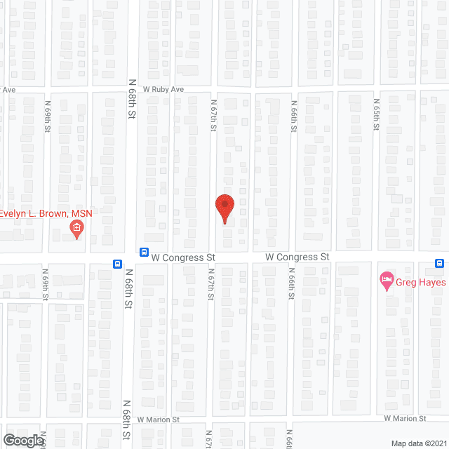 Care Free Adult Family Home LLC in google map