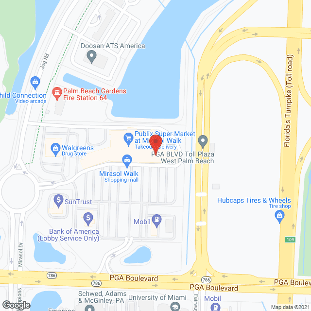 360 HealthCare Florida in google map