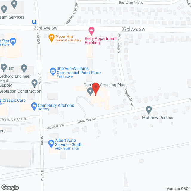 Brookdale Cedar Rapids in google map